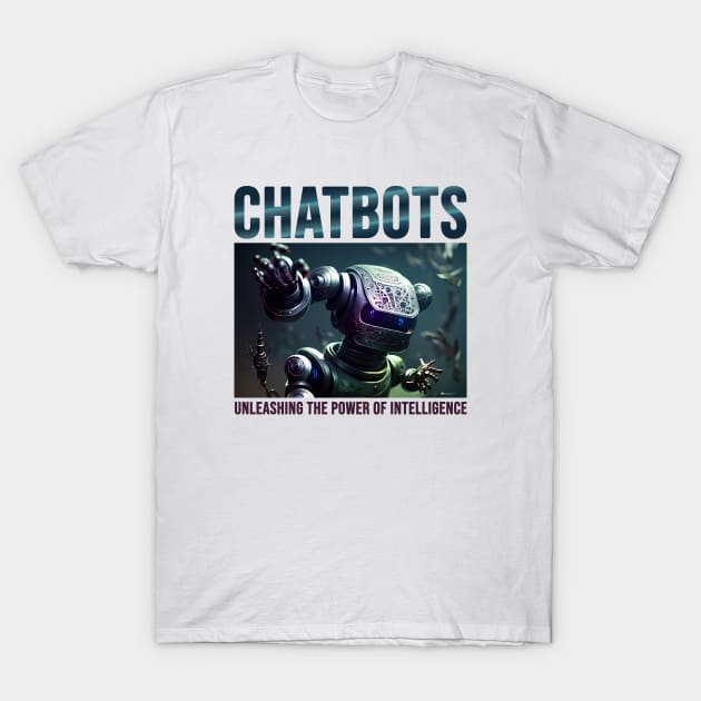 ChatBot T-Shirt by Aleksandar NIkolic